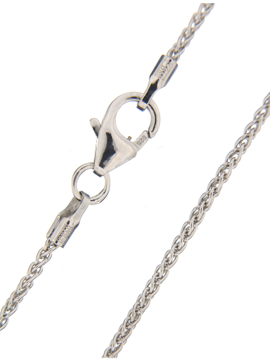 Braided silver chain store