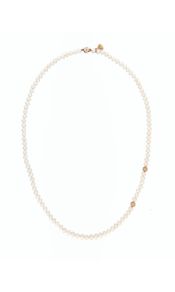 Polka Dot Pearl Necklace by Peregrina Pearls