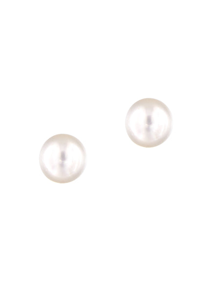 6.0-6.5 mm Akoya Pearl Stud Earrings by Peregrina Pearls