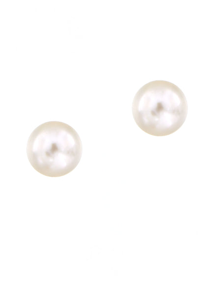 5.0-5.5 mm Akoya Pearl Stud Earrings by Peregrina Pearls