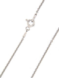 Round Anchor Chain in Sterling Silver - 1.5 mm thick, 60 cm long