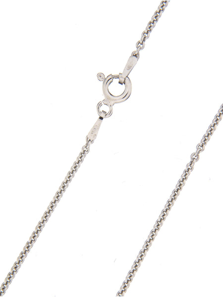 Round Anchor Chain in Sterling Silver - 1.5 mm thick, 50 cm long