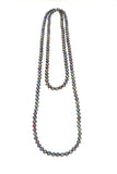 Drama Freshwater Pearl Necklace - two rows