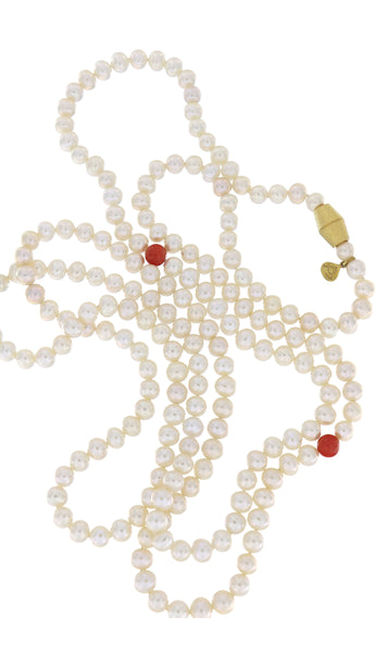 Dearest Coco Pearl Necklace by Peregrina Pearls - a close-up